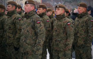 Przysięga wojskowa 9 ŁBOT w Kutnie