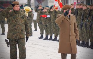 Przysięga wojskowa 9 ŁBOT w Kutnie