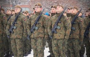 Przysięga wojskowa 9 ŁBOT w Kutnie