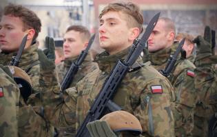 Przysięga wojskowa 9 ŁBOT w Kutnie