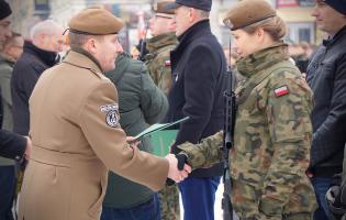 Przysięga wojskowa 9 ŁBOT w Kutnie