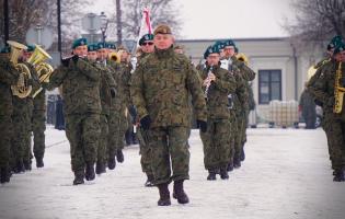 Przysięga wojskowa 9 ŁBOT w Kutnie