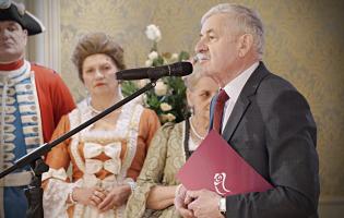Przekazanie kluczy do Pałacu Saskiego