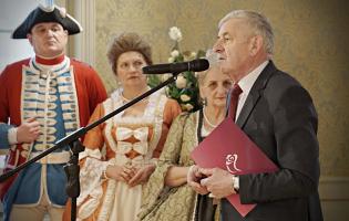 Przekazanie kluczy do Pałacu Saskiego