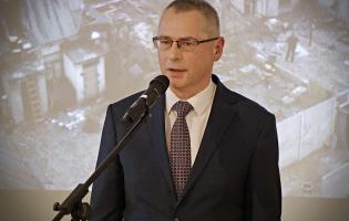 Przekazanie kluczy do Pałacu Saskiego