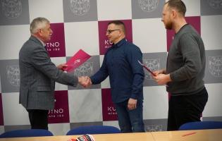 Podpisanie umów na dotacje sportowe