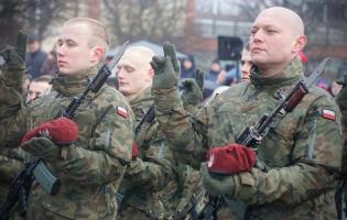 Przysięga wojskowa Leźnica Wielka