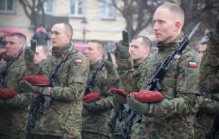 Przysięga wojskowa Leźnica Wielka
