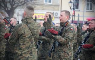 Przysięga wojskowa Leźnica Wielka