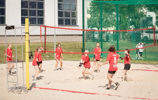 Pierwszy trening przy Dziewiątce