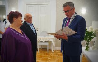 Jubileusz 50-lecia ślubu Państwa Dopierałów 15.06.2024