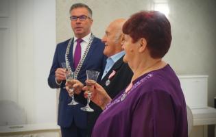 Jubileusz 50-lecia ślubu Państwa Dopierałów 15.06.2024