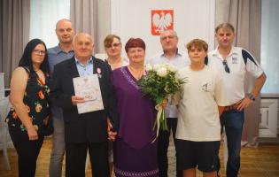 Jubileusz 50-lecia ślubu Państwa Dopierałów 15.06.2024