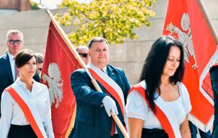 Zdjęcie z obchodów&nbsp;104. rocznicy&nbsp;Bitwy Warszawskiej oraz Święta&nbsp;Wojska Polskiego