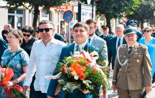 Zdjęcie z obchodów&nbsp;104. rocznicy&nbsp;Bitwy Warszawskiej oraz Święta&nbsp;Wojska Polskiego