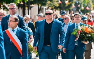 Zdjęcie z obchodów&nbsp;104. rocznicy&nbsp;Bitwy Warszawskiej oraz Święta&nbsp;Wojska Polskiego