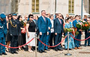 Zdjęcie z obchodów&nbsp;104. rocznicy&nbsp;Bitwy Warszawskiej oraz Święta&nbsp;Wojska Polskiego