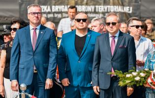 Zdjęcie z obchodów&nbsp;104. rocznicy&nbsp;Bitwy Warszawskiej oraz Święta&nbsp;Wojska Polskiego