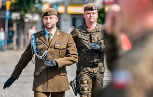 Zdjęcie z obchodów&nbsp;104. rocznicy&nbsp;Bitwy Warszawskiej oraz Święta&nbsp;Wojska Polskiego