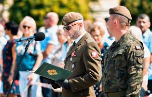 Zdjęcie z obchodów&nbsp;104. rocznicy&nbsp;Bitwy Warszawskiej oraz Święta&nbsp;Wojska Polskiego
