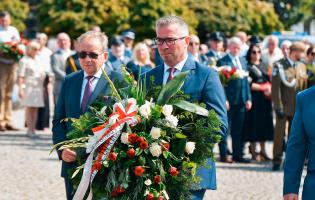 Zdjęcie z obchodów&nbsp;104. rocznicy&nbsp;Bitwy Warszawskiej oraz Święta&nbsp;Wojska Polskiego