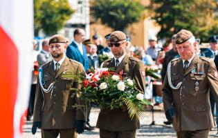 Zdjęcie z obchodów&nbsp;104. rocznicy&nbsp;Bitwy Warszawskiej oraz Święta&nbsp;Wojska Polskiego
