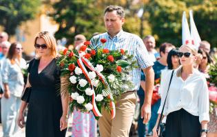 Zdjęcie z obchodów&nbsp;104. rocznicy&nbsp;Bitwy Warszawskiej oraz Święta&nbsp;Wojska Polskiego