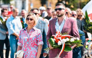 Zdjęcie z obchodów&nbsp;104. rocznicy&nbsp;Bitwy Warszawskiej oraz Święta&nbsp;Wojska Polskiego