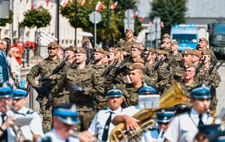 Zdjęcie z obchodów&nbsp;104. rocznicy&nbsp;Bitwy Warszawskiej oraz Święta&nbsp;Wojska Polskiego