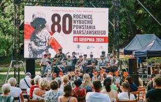 80. rocznica wybuchu Powstania Warszawskiego - piknik w Parku Traugutta