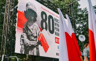 80. rocznica wybuchu Powstania Warszawskiego - piknik w Parku Traugutta